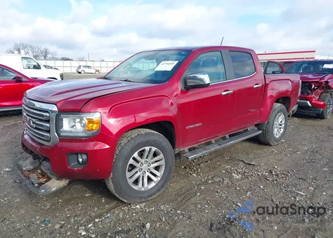2018 GMC Canyon Slt из США, поврежденный, VIN 1GTG6DEN6J1208436